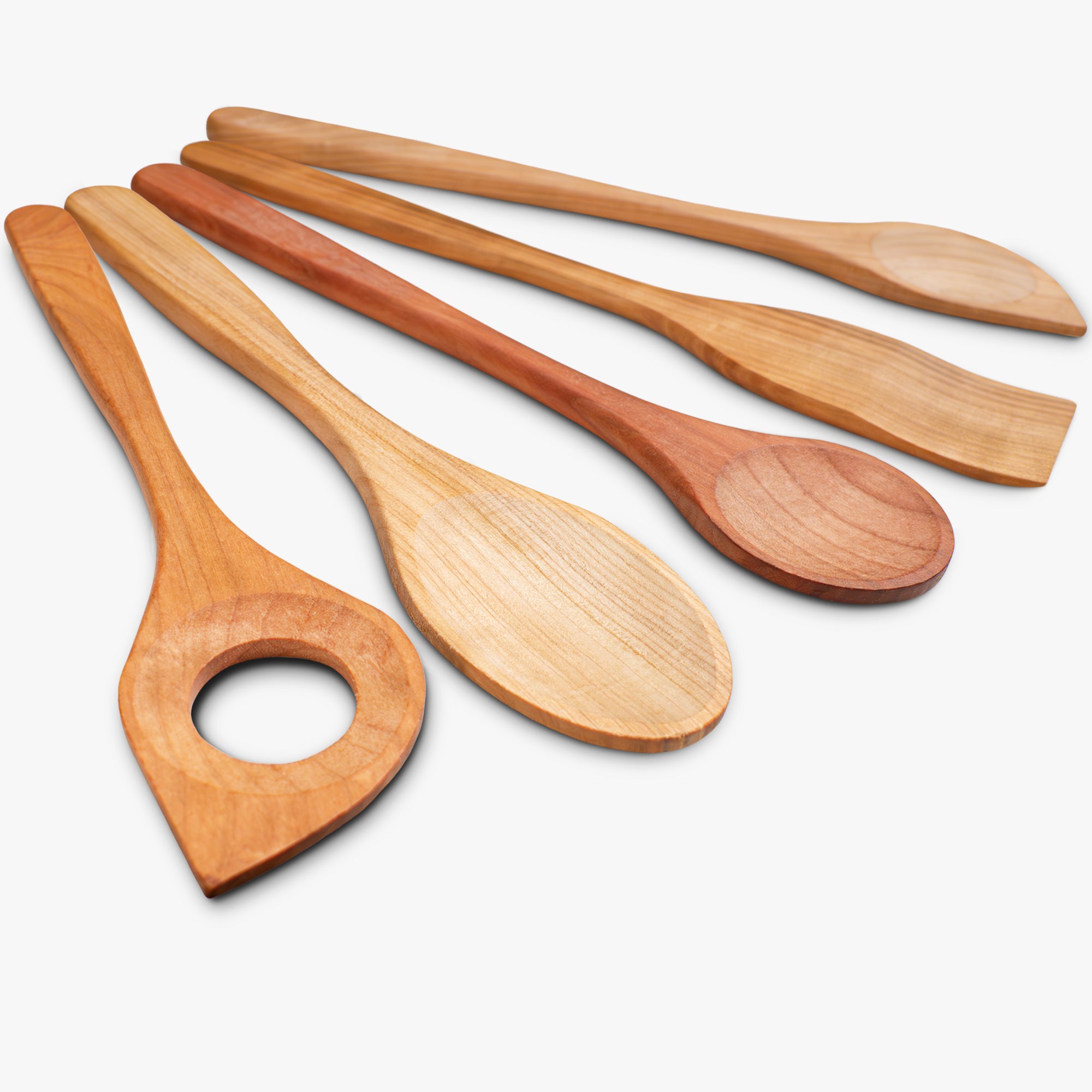 Kochlöffel »5er Set aus Kirschholz«