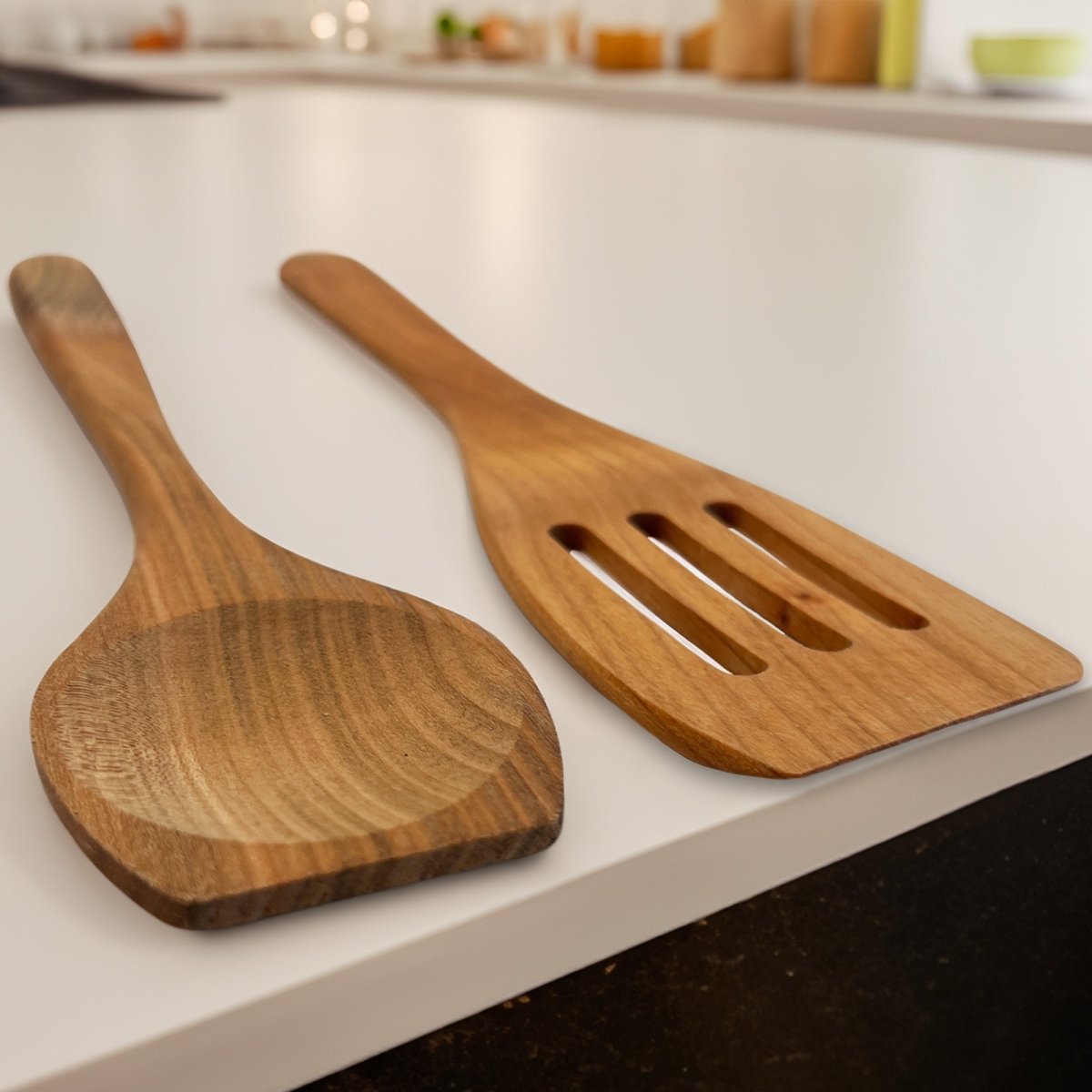 2er Set Pfannenwender Kirschholz - SOHFAKochlöffel