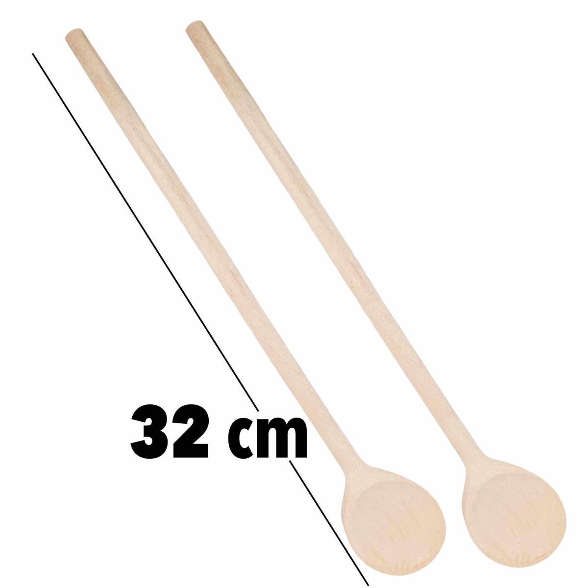 2x Kochlöffel »32cm aus Buchenholz« 100% FSC® - SOHFAKüchenartikel