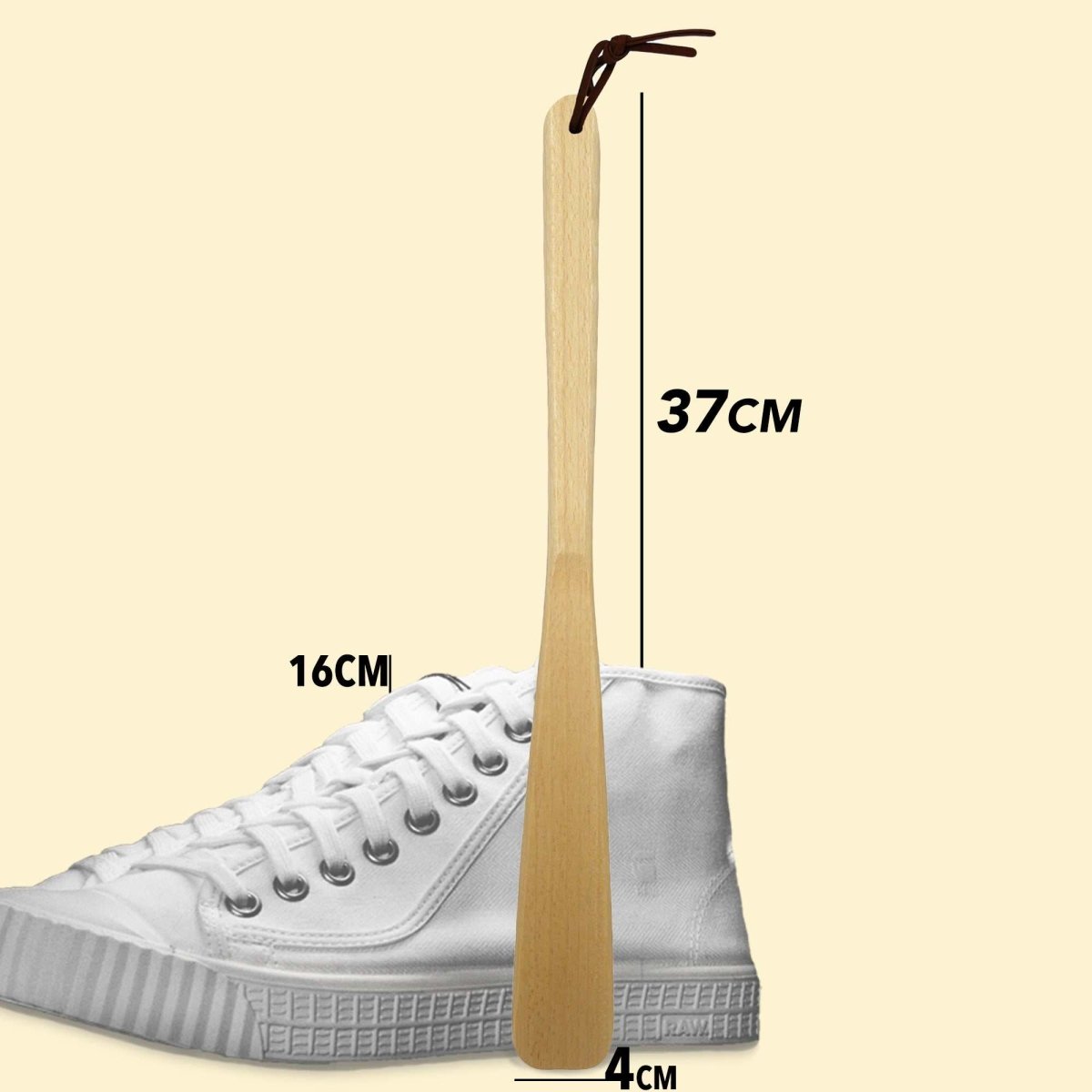 37cm Schuhlöffel »Schuhanzieher aus Buchenholz« - SOHFASchuhlöffel