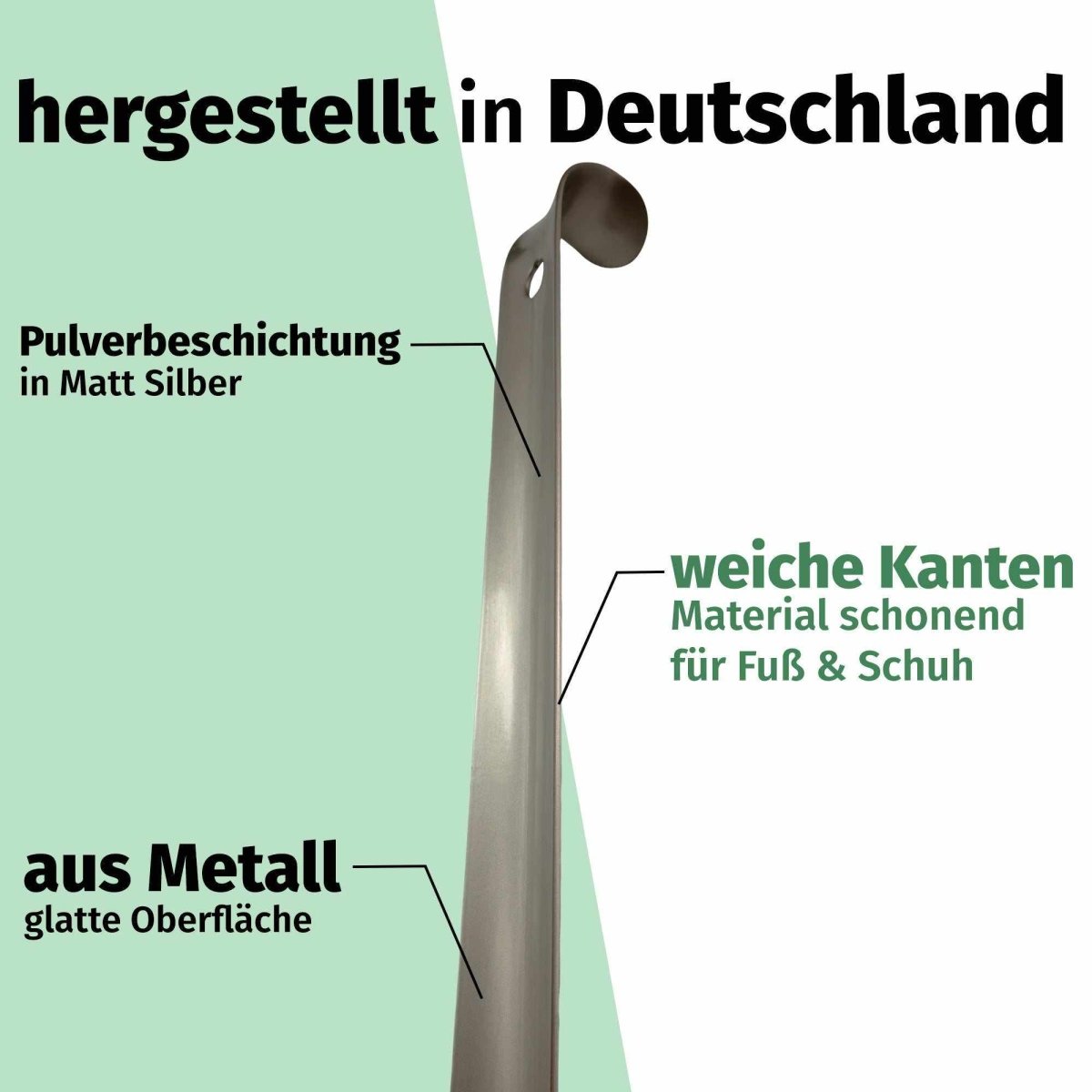 40cm Schuhlöffel »Schuhanzieher Made in Germany« - SOHFASchuhlöffel