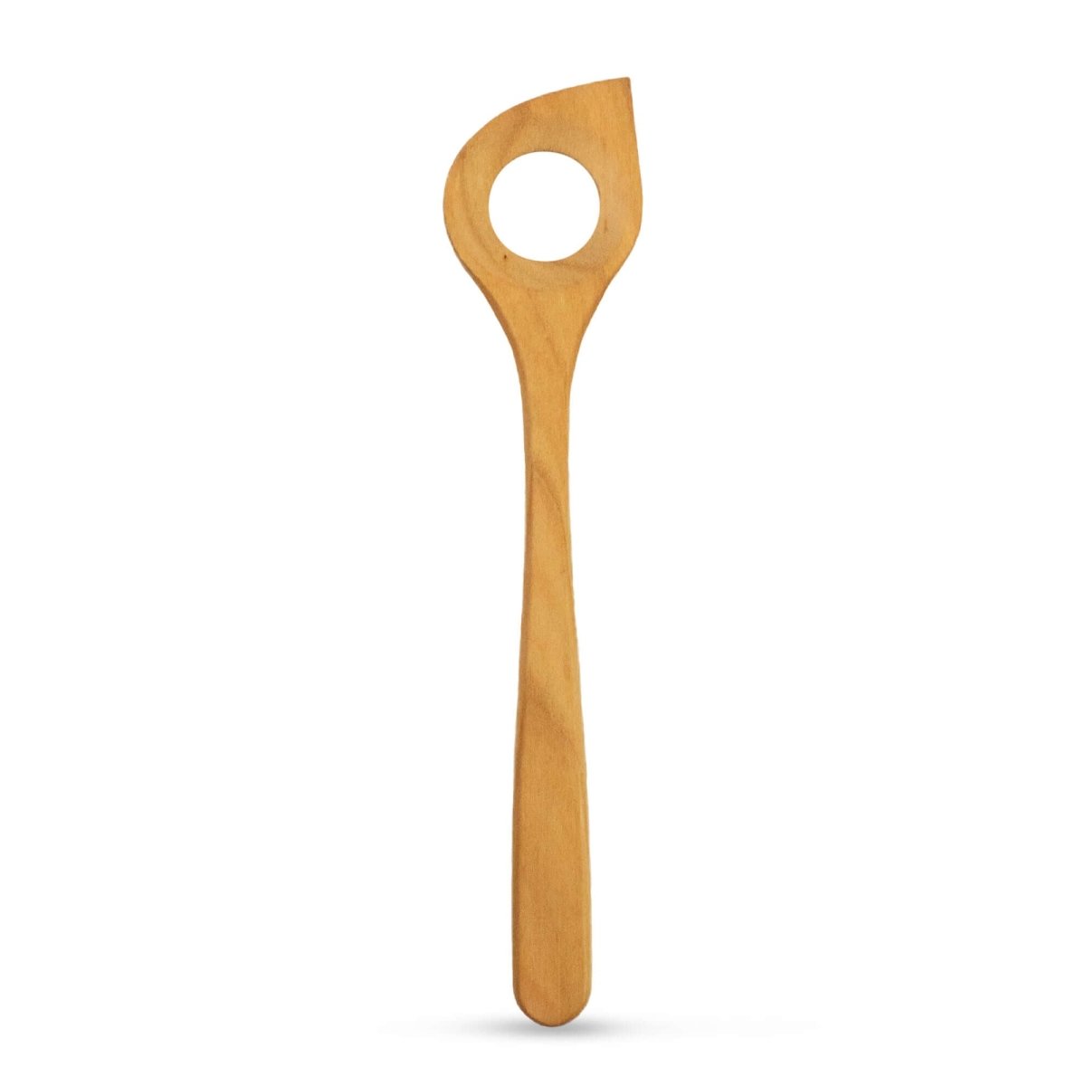 Kochlöffel »mit Spitze und Loch aus Kirschholz« - SOHFAKüchenartikel
