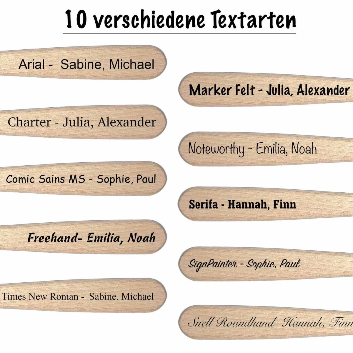 Kochlöffel mit Gravur - SOHFA