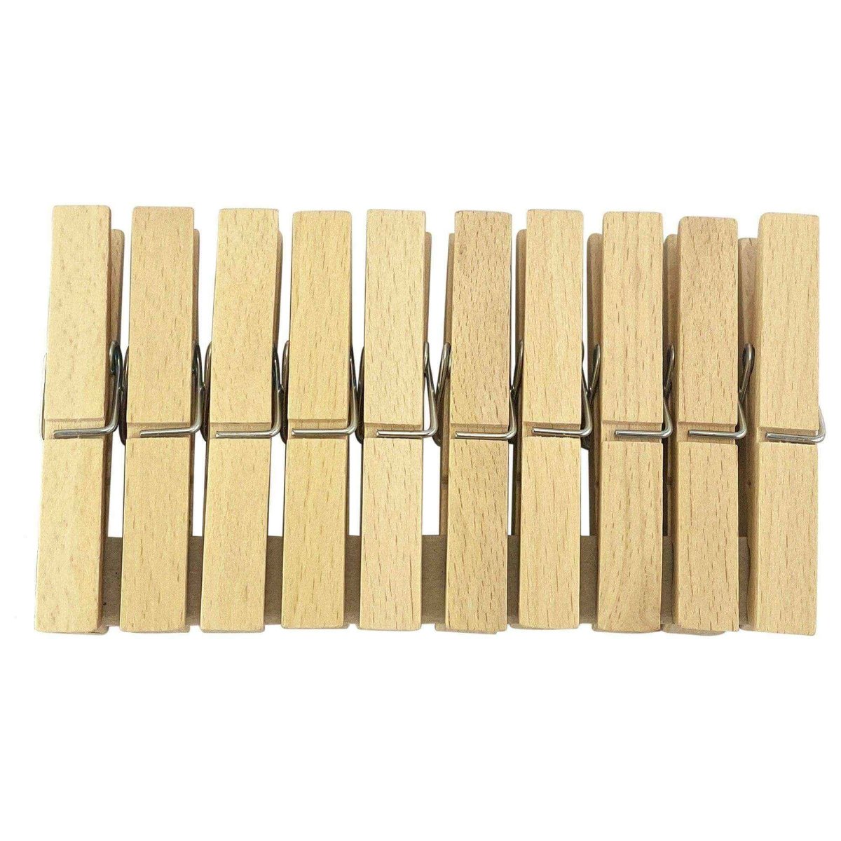 Wäscheklammern »extra dick 50er Set aus Buchenholz 9cm« - SOHFA Haushalt