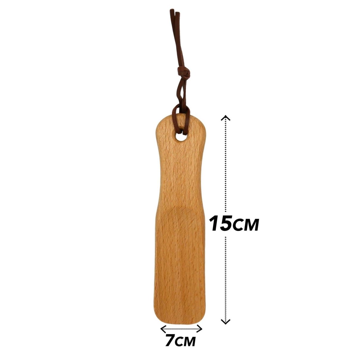 15cm Schuhlöffel »Schuhanzieher aus Buchenholz« - SOHFASchuhlöffel
