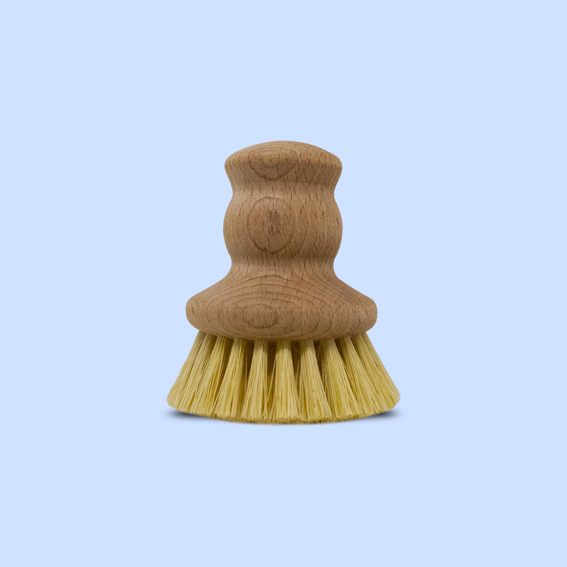 Topfbürste aus Naturborsten 100% FSC