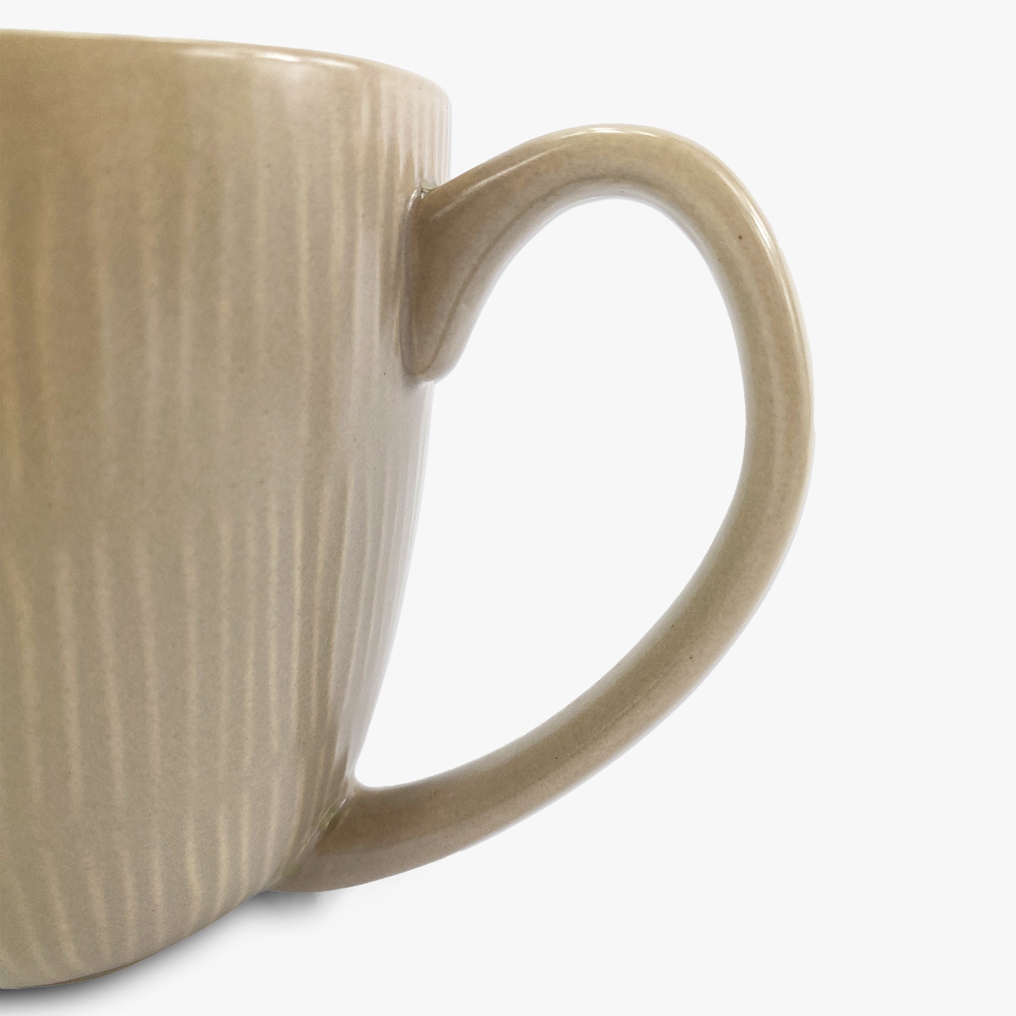 Becher aus Porzellan »300ml plain grey«