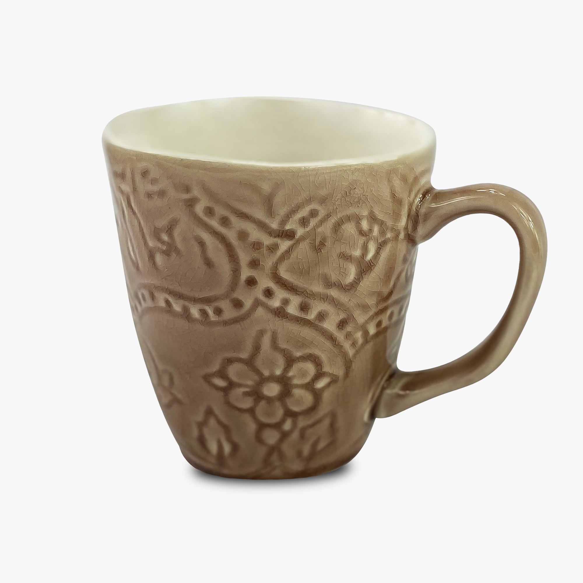Becher »300ml flower dusty red« - SOHFAGeschirr