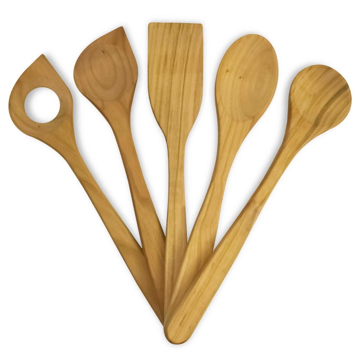 Kochlöffel »5er Set aus Kirschholz« - SOHFAKüchenartikel