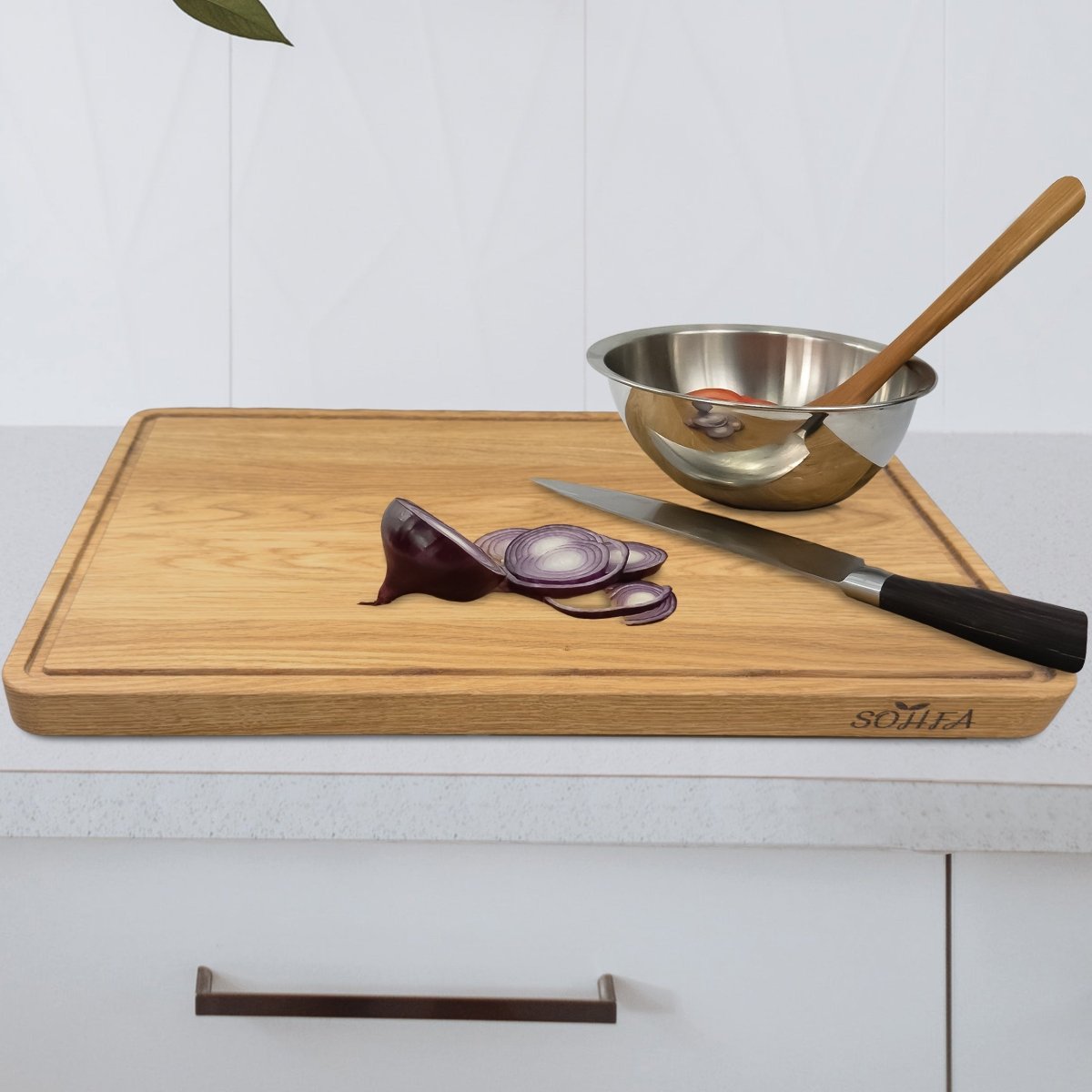 Schneidebrett »aus Eichenholz« - SOHFAHaushalt