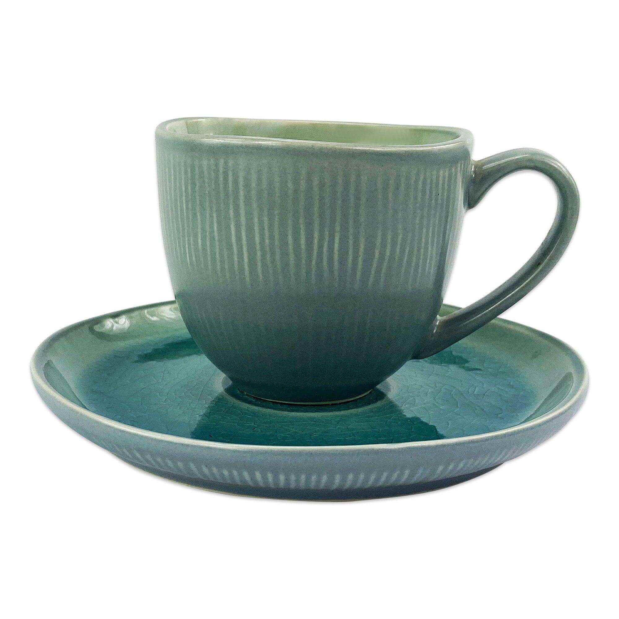 Tasse mit Unterteller »verte« 200ml
