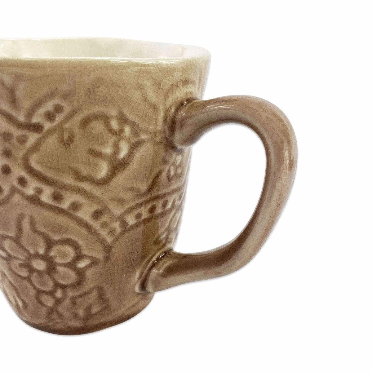 Becher »300ml flower dusty red« - SOHFAGeschirr